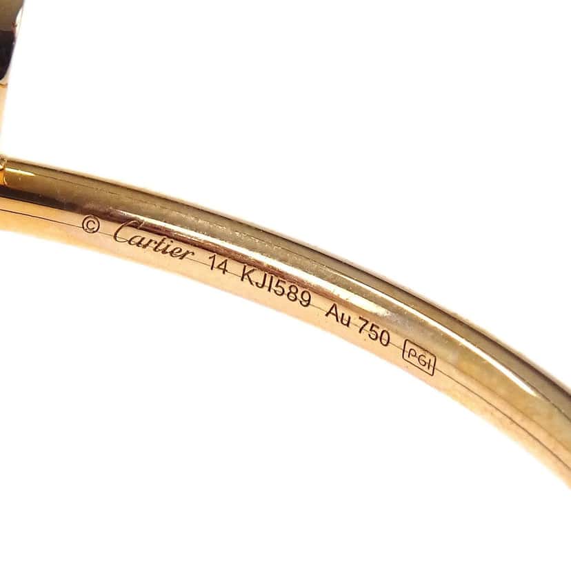 Cartier Juste un Clou Bracelet Gold Good condition - Inside View