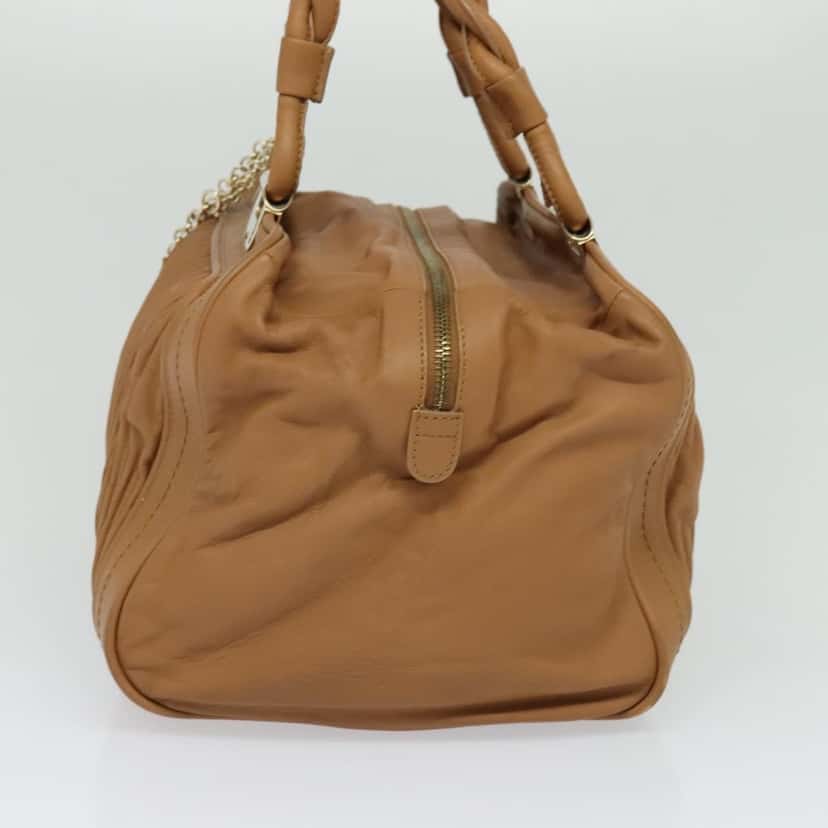 Bally Handbag Brown Leather Good condition - Model View