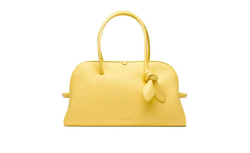 Jacquemus TURISMO Yellow Leather Never worn - Front View