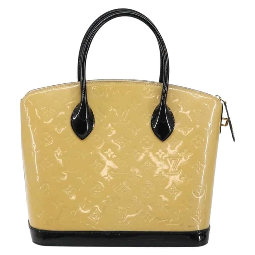 Louis Vuitton Lockit Handbag Beige Good condition - Back View