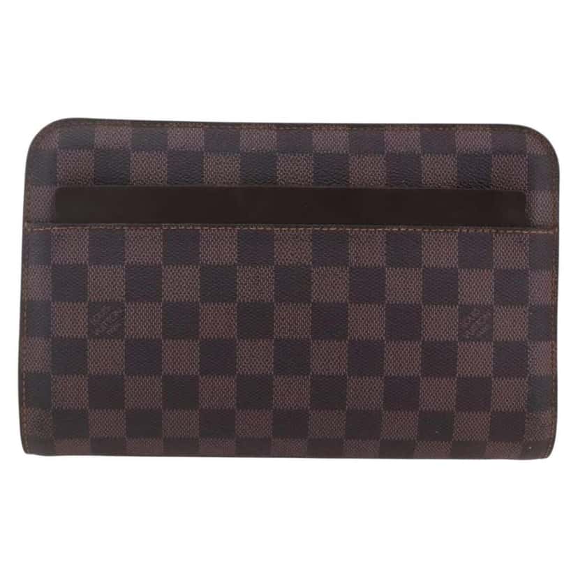 Louis Vuitton Pochette Saint Louis Brown Canvas Fair condition - Front View