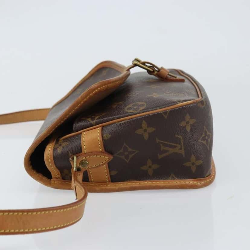 Louis Vuitton Sologne Handbag Brown Canvas Good condition - Model View
