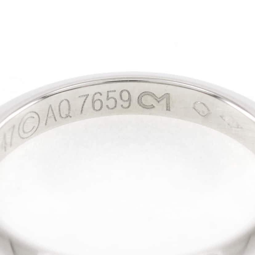 Cartier 1895 Wedding Band Silver Platinum Good condition - Model View