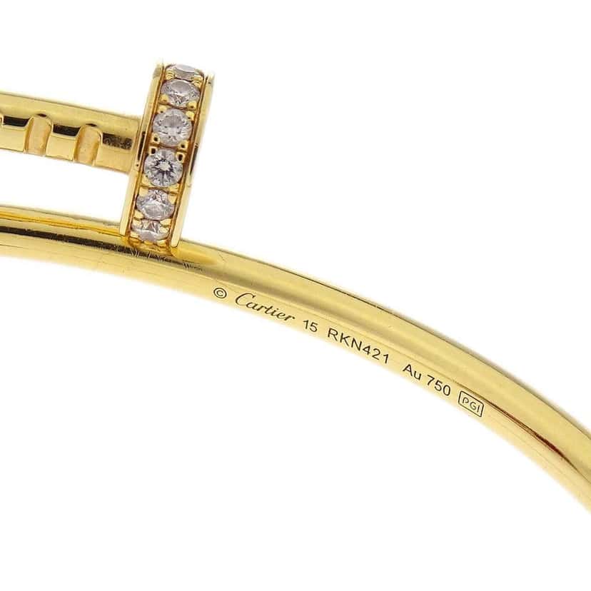Cartier Juste un Clou Bracelet Gold Good condition - Inside View