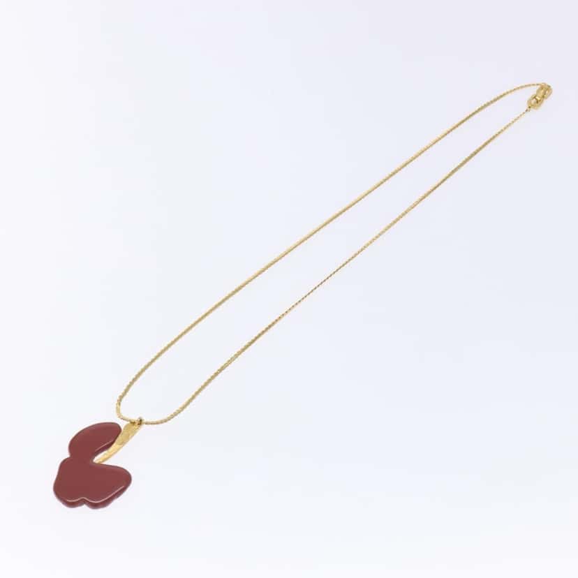 Givenchy Vintage Necklace Gold Metal Good condition - Model View