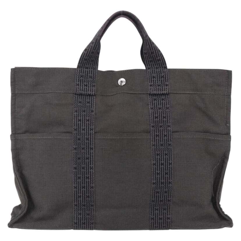 Hermès Fourre-tout Herline Other Canvas Good condition - Front View