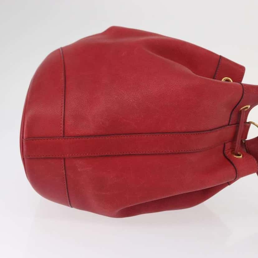 Hermès Market Handbag Red Leather Good condition - Inside View