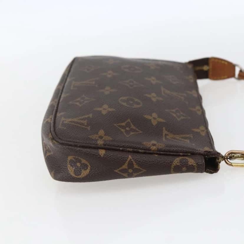 Louis Vuitton Pochette Accessoires NM Brown Canvas Good condition - Inside View