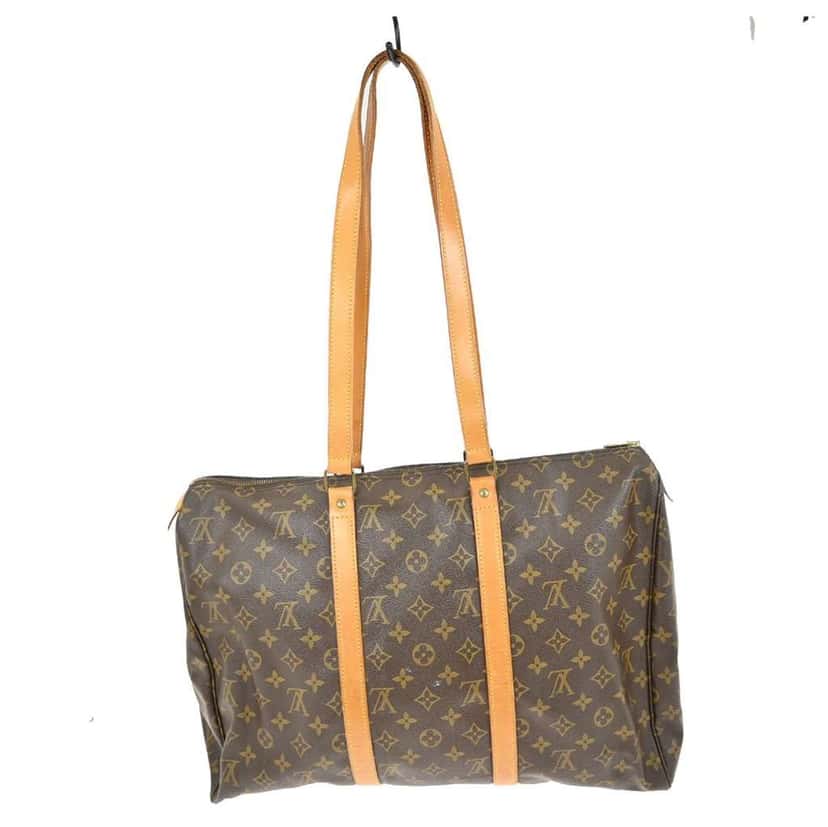 Louis Vuitton Flanerie Handbag Brown Canvas Fair condition - Back View