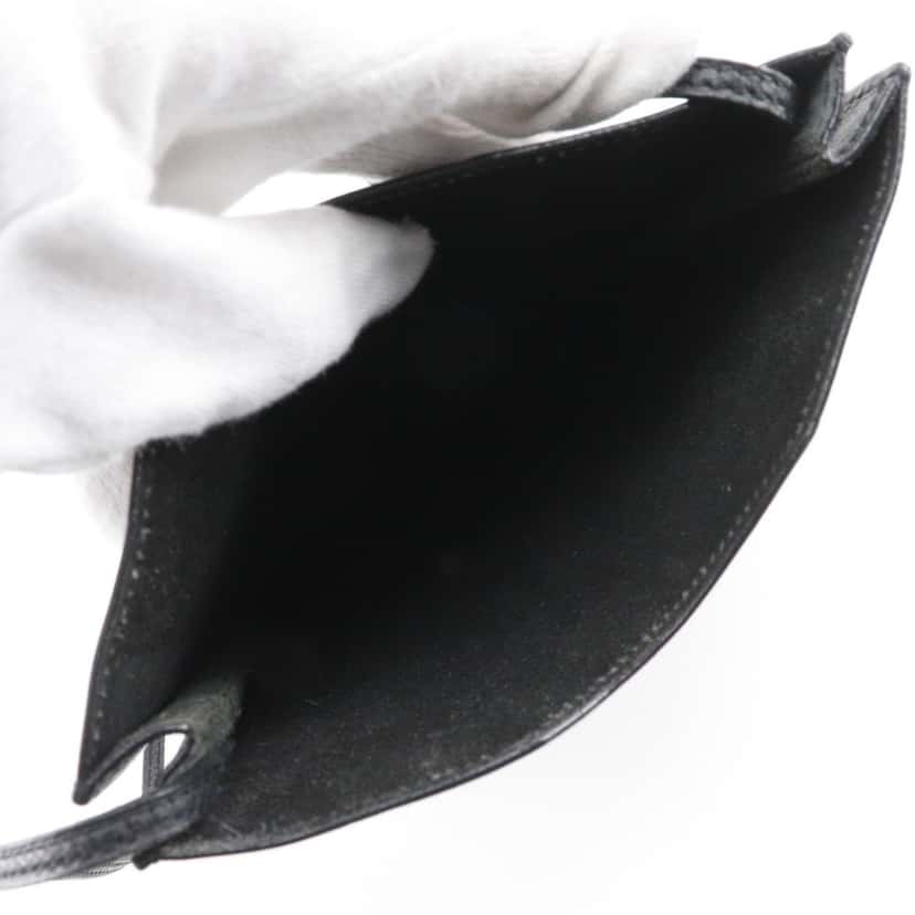 Hermès Onimaitou Handbag Black Leather Good condition - Model View