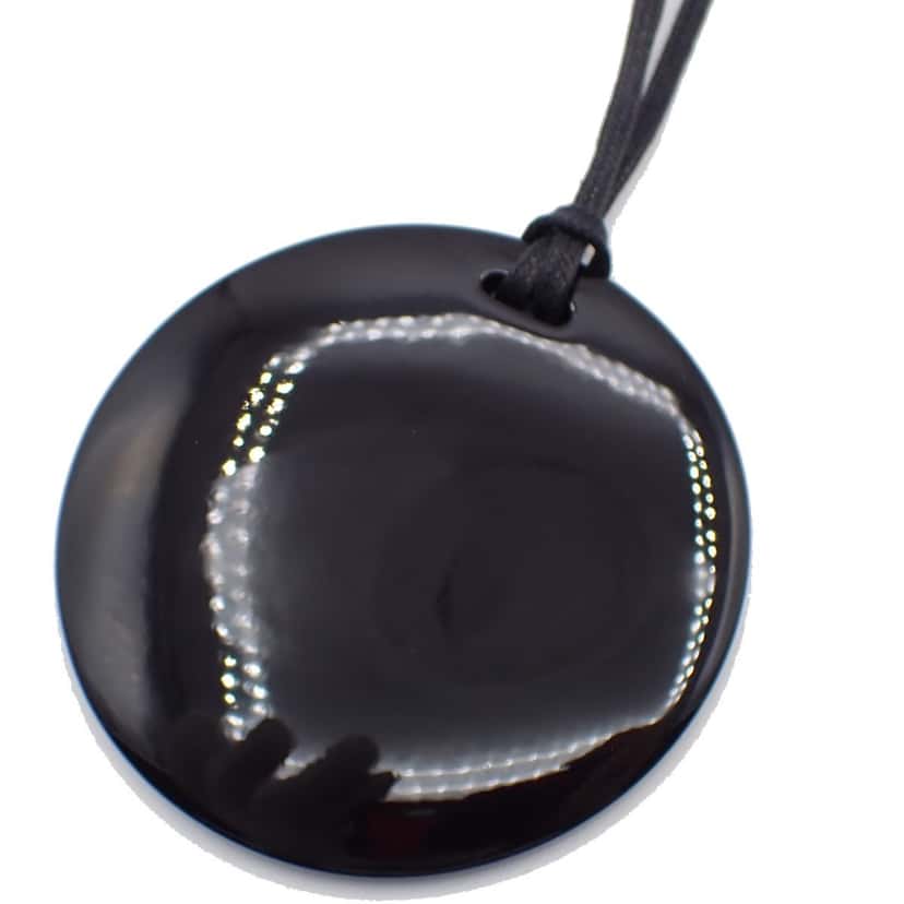 Hermès Necklace Buffalo Horn and Blue Good condition - Inside View