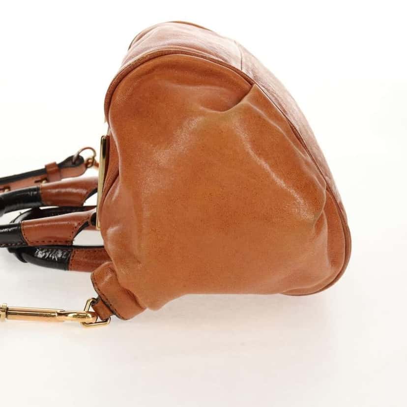 Chloe Ethel Top Handle Bag Brown Leather Fair condition - Inside View