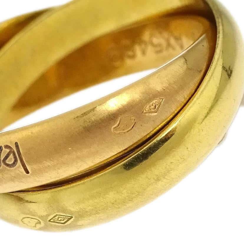 Cartier Trinity Ring Gold Good condition - Back View