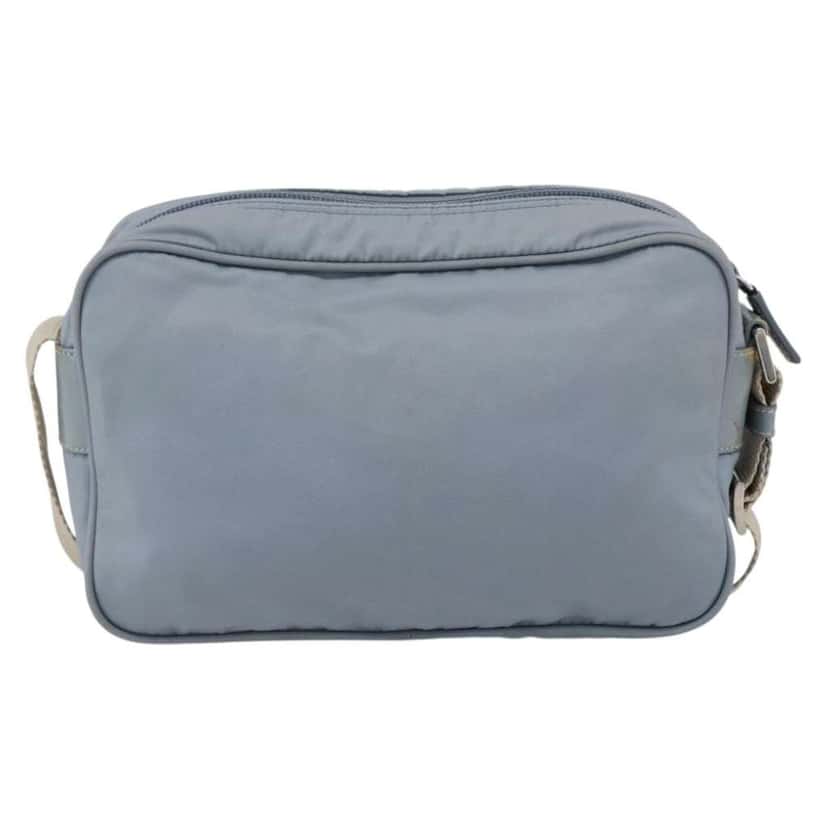 Prada Front Pocket Camera Bag Blue Good condition - Back View