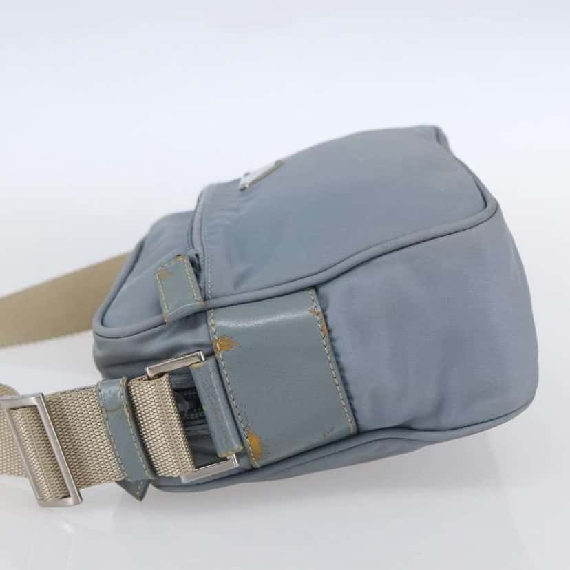 Prada Front Pocket Camera Bag Blue Good condition - Inside View