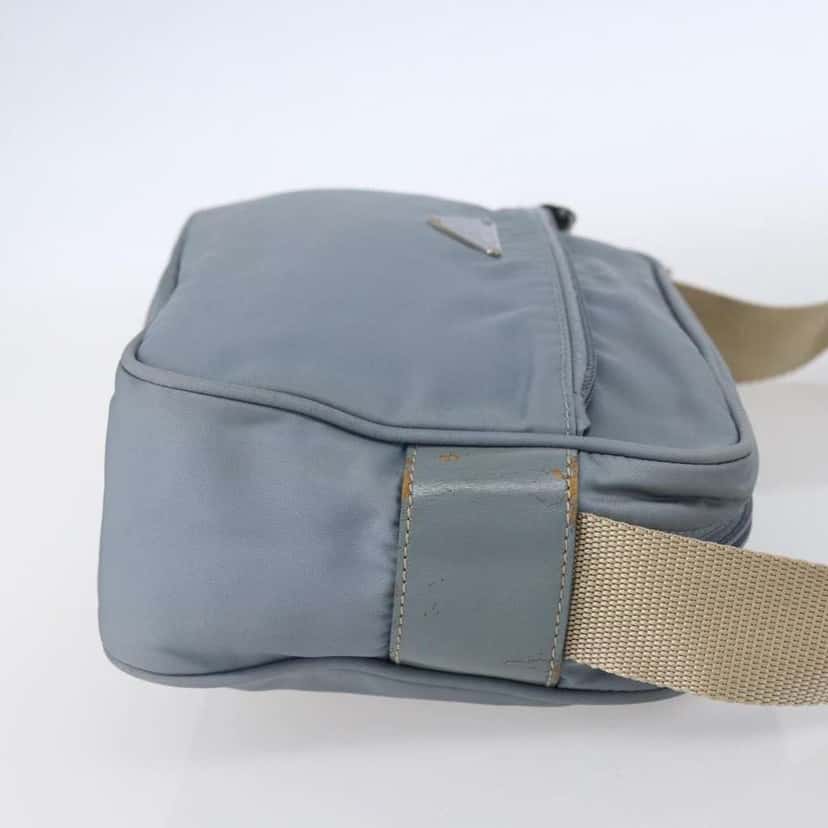 Prada Front Pocket Camera Bag Blue Good condition - Model View