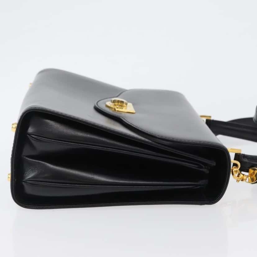 Bally Handbag Black Leather Good condition - Inside View
