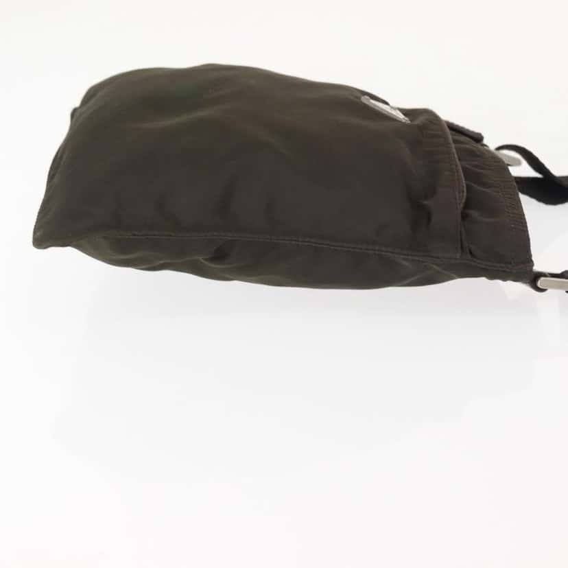 Prada Front Pocket Messenger Bag Khaki Good condition - Inside View