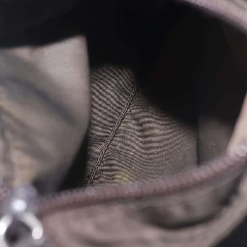 Prada Front Pocket Messenger Bag Khaki Good condition - Box View