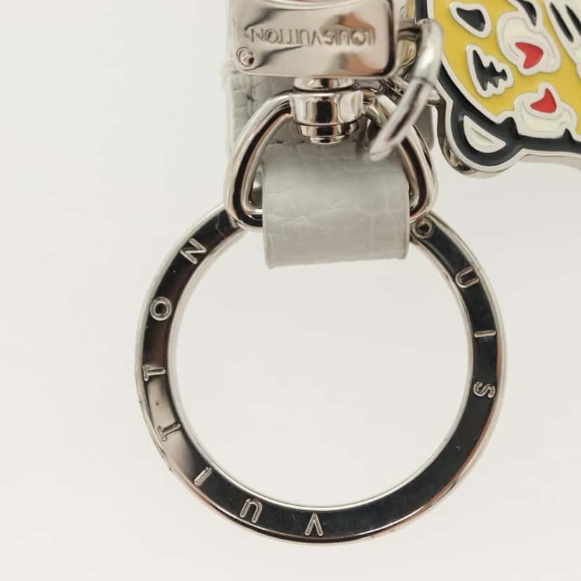 Louis Vuitton Animal Family Bag Charm and Key Holder White Metal Good condition - Box View