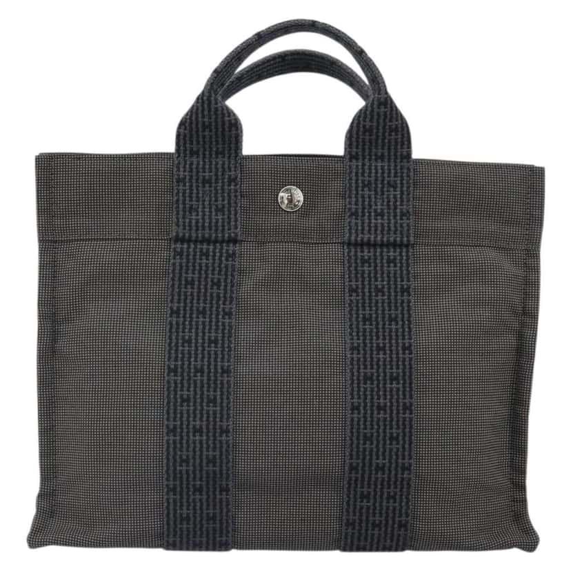 Hermès Fourre-tout Herline Other Canvas Good condition - Back View