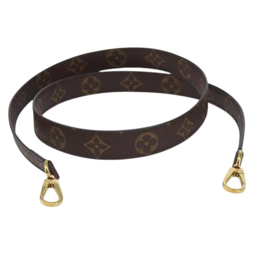 Louis Vuitton Montaigne Shoulder Strap Brown Canvas Good condition - Front View