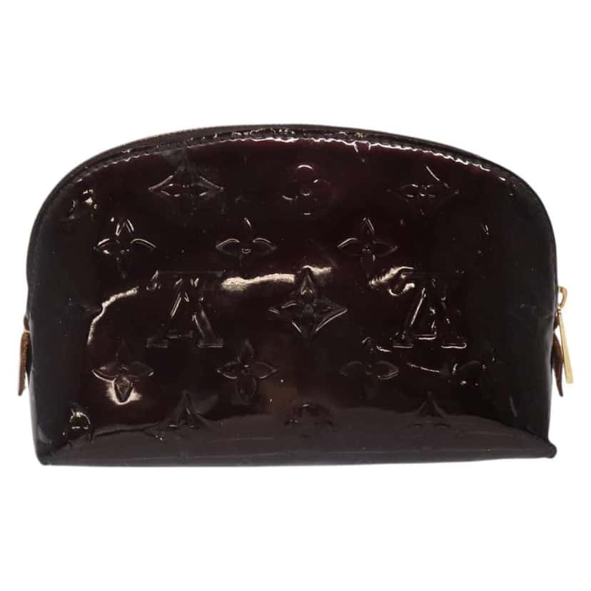 Louis Vuitton Cosmetic Pouch Burgundy Fair condition - Back View