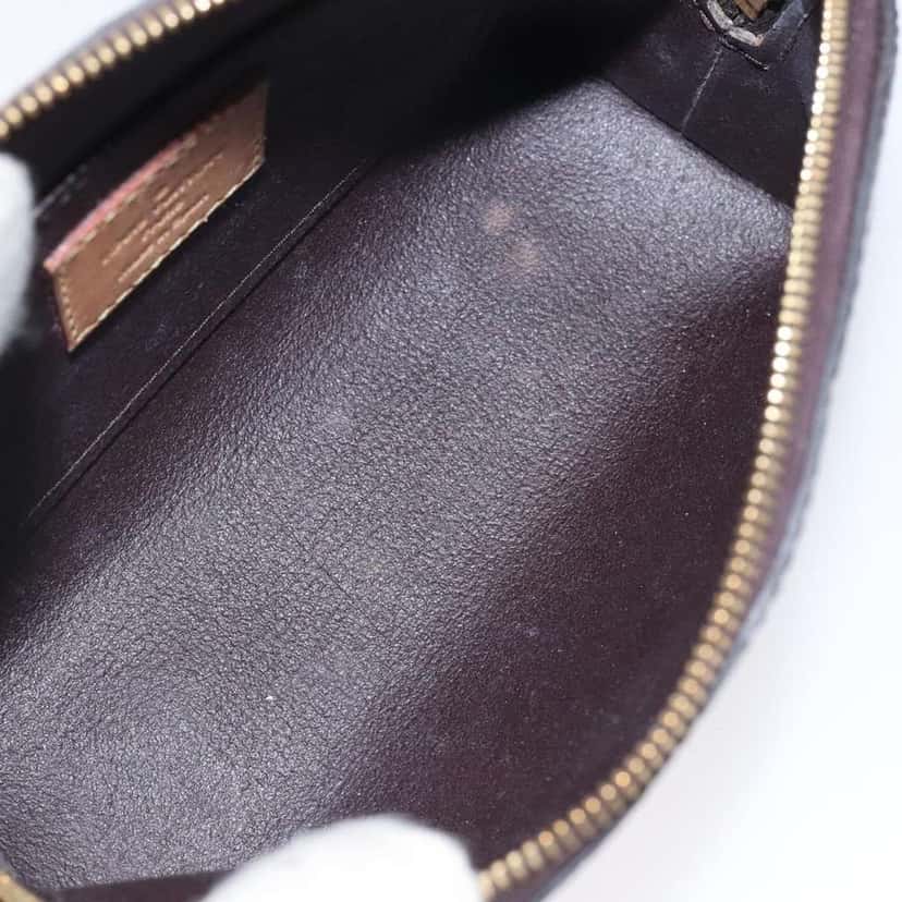 Louis Vuitton Cosmetic Pouch Burgundy Fair condition - Box View