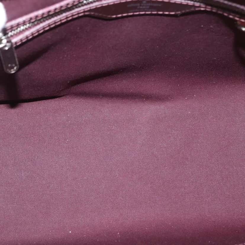 Louis Vuitton Brea Handbag Purple Leather Good condition - Box View