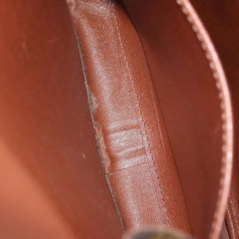 Louis Vuitton Cartouchiere Handbag Brown Canvas Fair condition - Box View