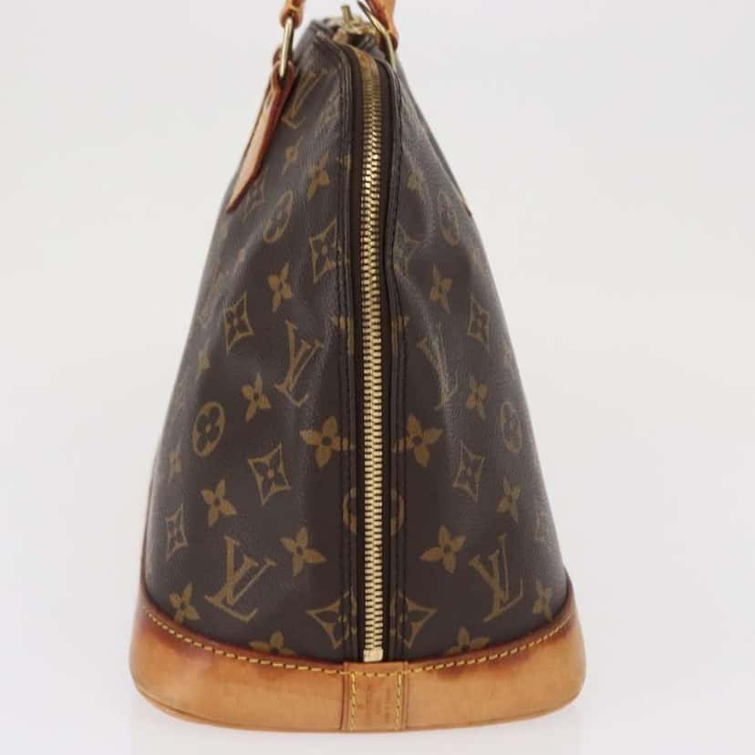Louis Vuitton Alma Handbag Brown Canvas Fair condition - Inside View