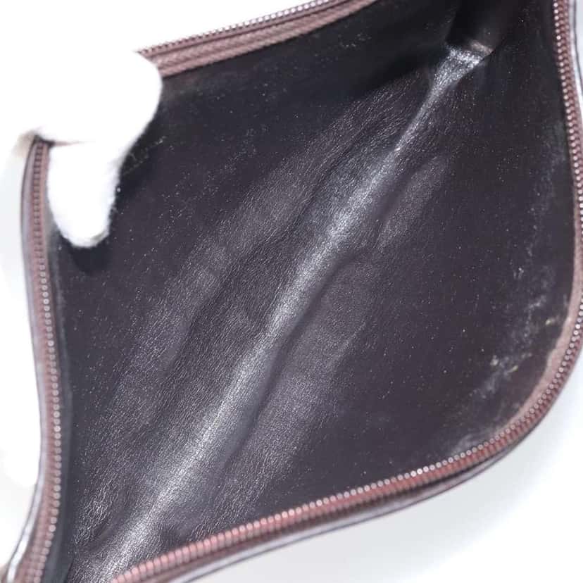 Christian Dior Trotter shoulder bag Brown Canvas Good condition - Box View