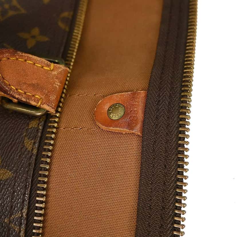 Louis Vuitton Keepall Bag Brown Canvas Fair condition - Box View