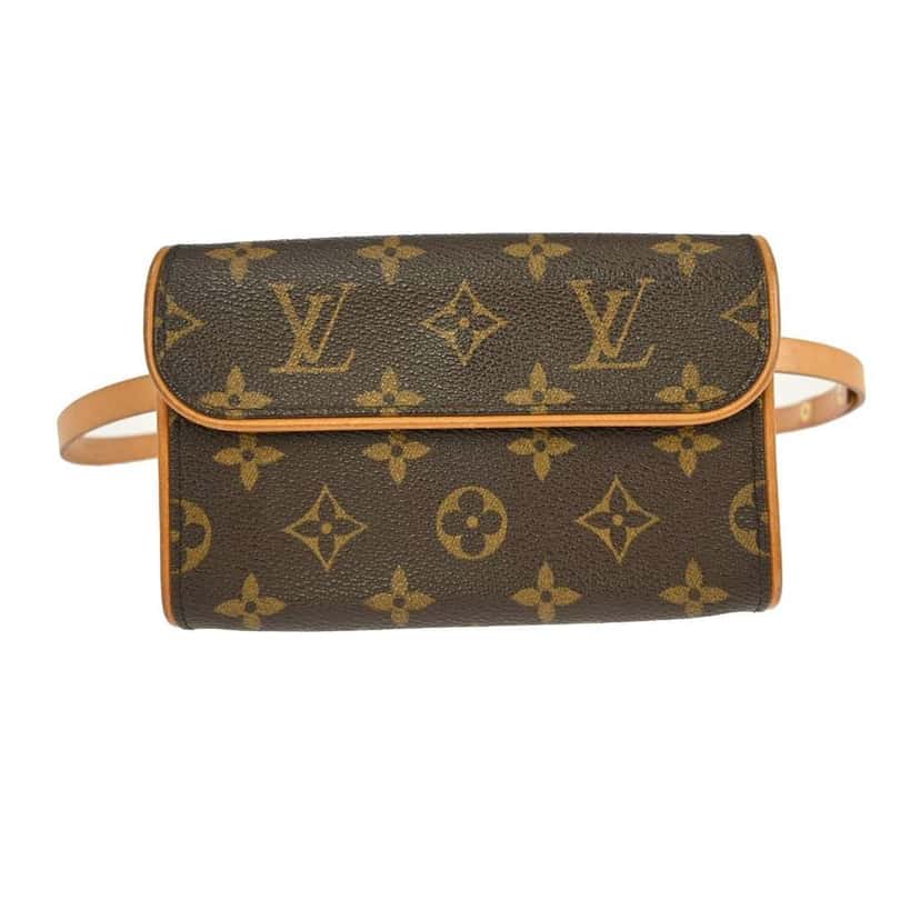 Louis Vuitton Florentine Waist Bag Brown Canvas Good condition - Front View