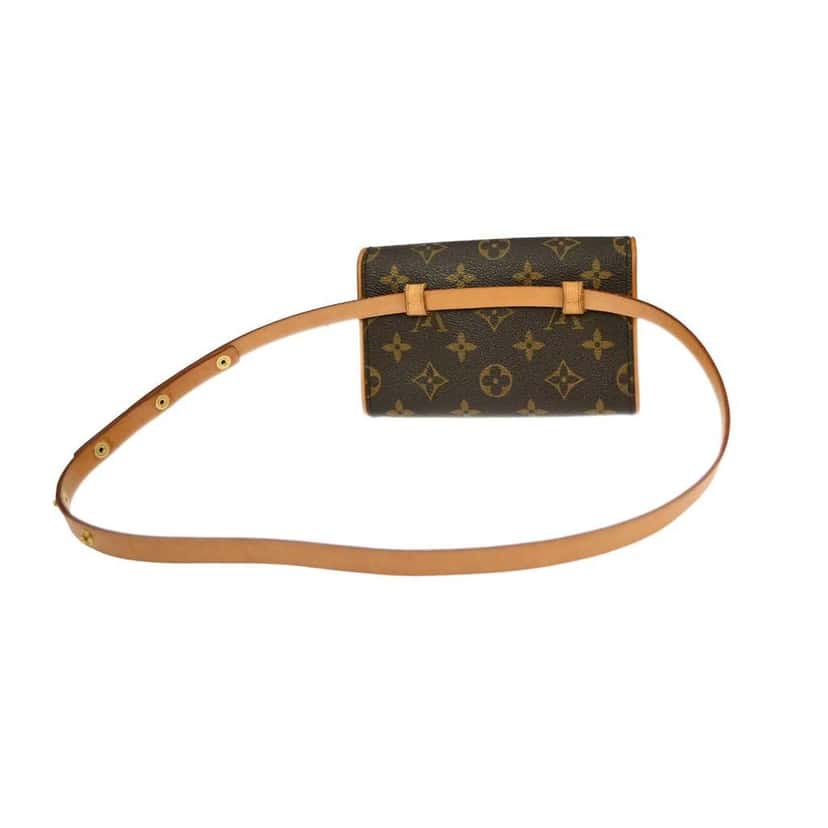 Louis Vuitton Florentine Waist Bag Brown Canvas Good condition - Back View