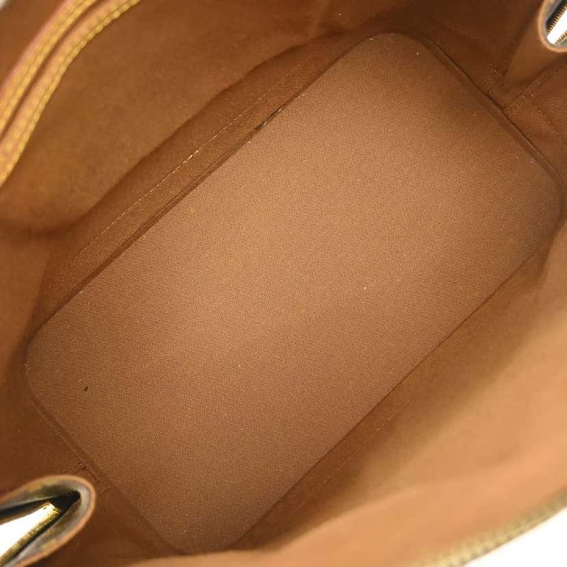 Louis Vuitton Alma Handbag Brown Canvas Good condition - Inside View