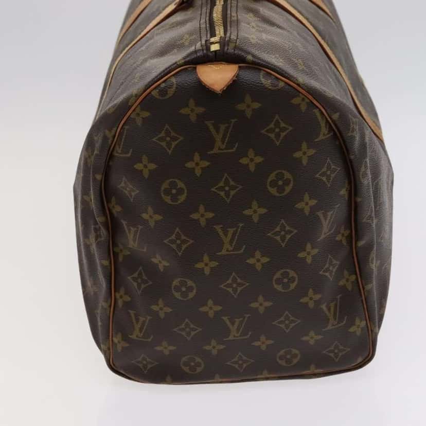 Louis Vuitton Keepall Bag Brown Canvas Fair condition - Inside View