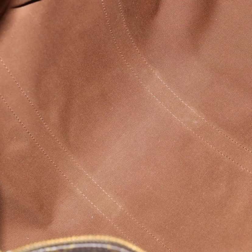 Louis Vuitton Keepall Bag Brown Canvas Fair condition - Box View