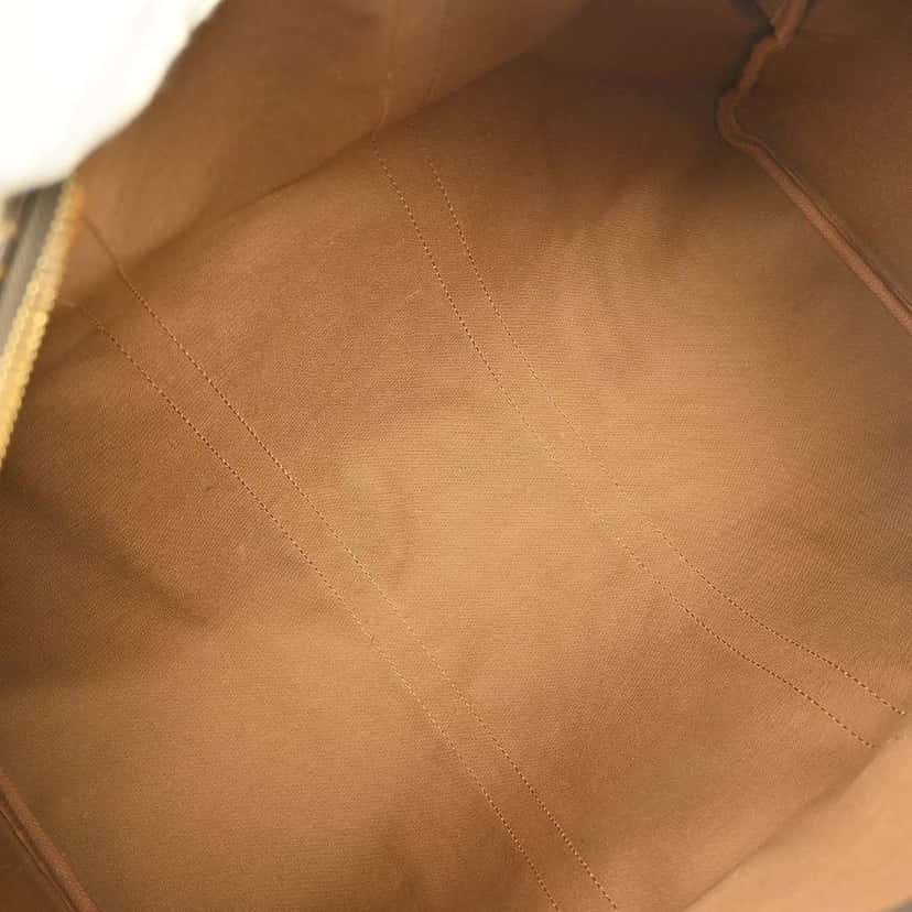 Louis Vuitton Keepall Bag Brown Canvas Fair condition - Inside View
