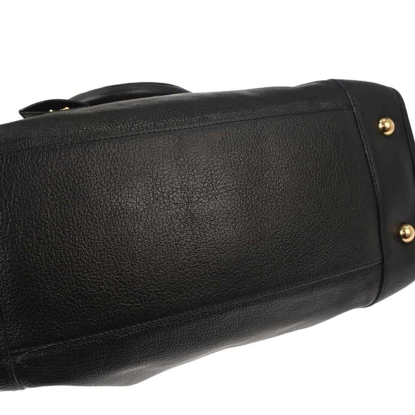 Loewe Amazona Bag Black Leather Good condition - Box View