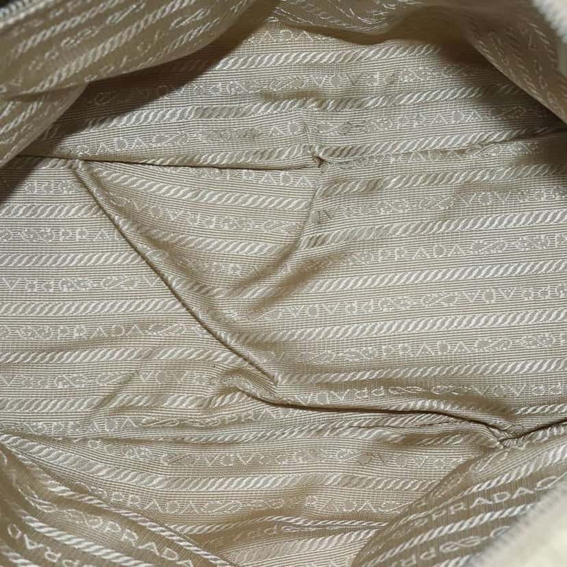 Prada Bauletto Bag Beige Fair condition - Box View