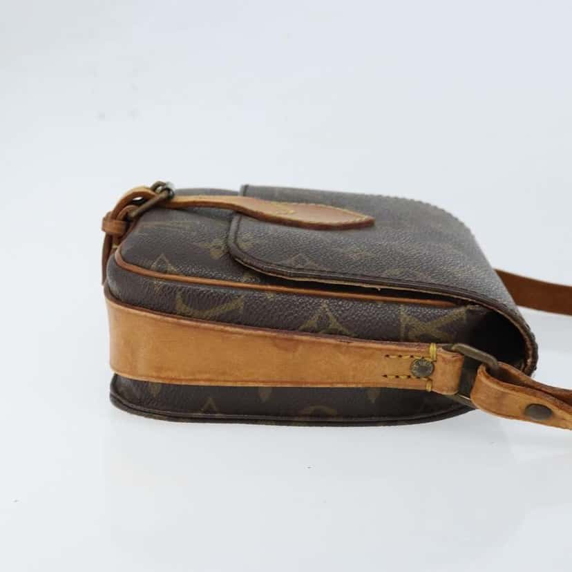Louis Vuitton Cartouchiere Handbag Brown Canvas Fair condition - Inside View