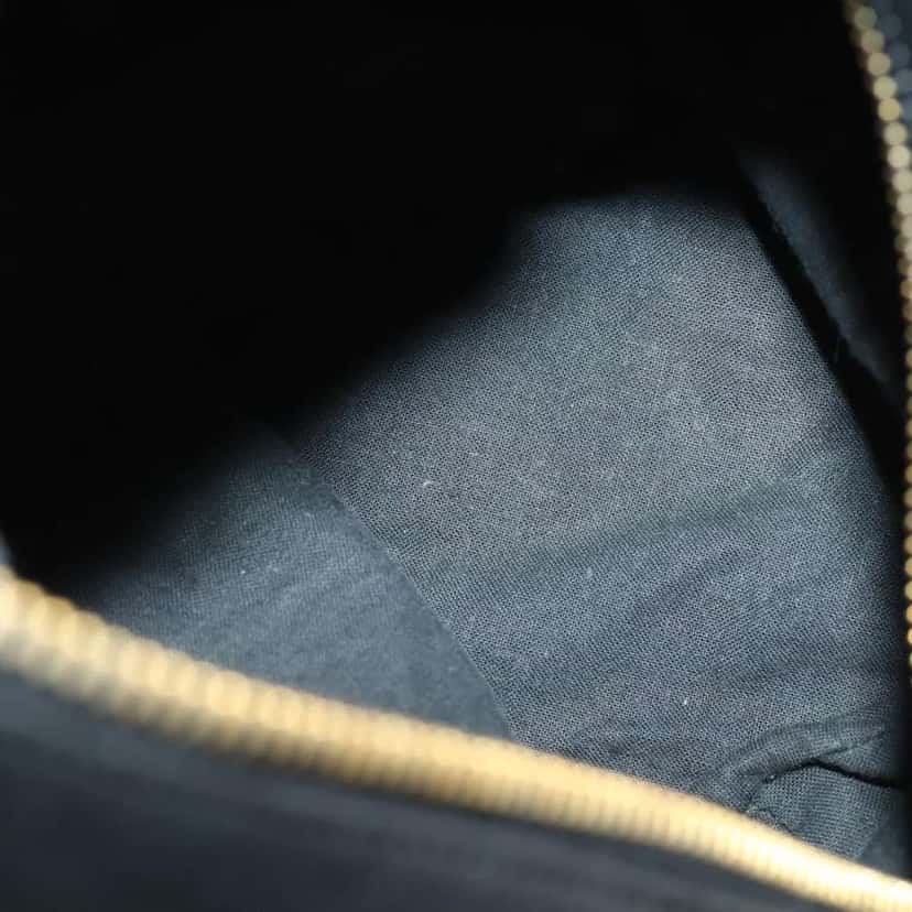 Versace Vintage Shoulder Bag Black Leather Good condition - Box View