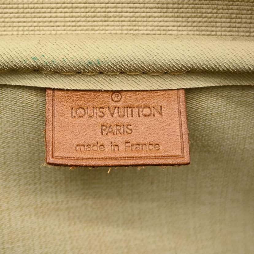 Louis Vuitton Deauville Handbag Brown Canvas Good condition - Model View