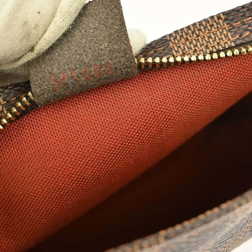 Louis Vuitton Trousse Make Up Bag Brown Canvas Good condition - Box View