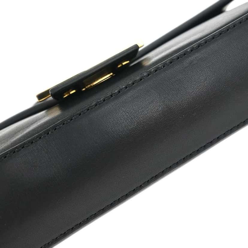 Fendi Baguette Bag Black Leather Good condition - Inside View