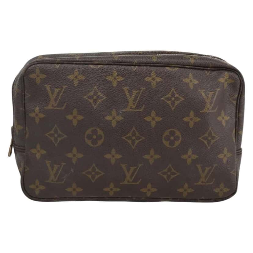 Louis Vuitton Trousse Toilette Brown Canvas Fair condition - Front View