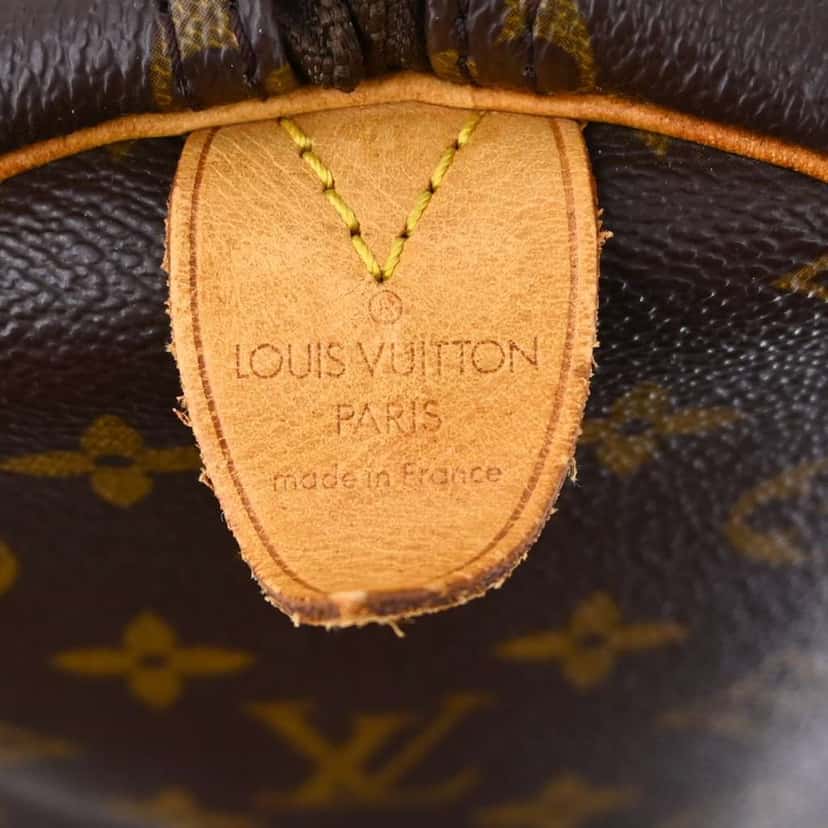 Louis Vuitton Keepall Bag Brown Canvas Good condition - Model View