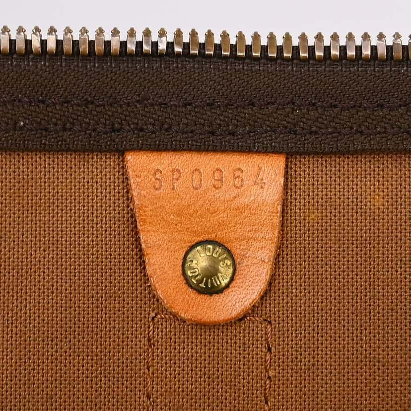 Louis Vuitton Keepall Bag Brown Canvas Good condition - Box View