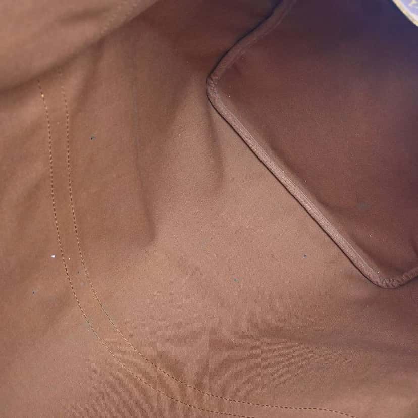 Louis Vuitton Keepall Bag Brown Canvas Fair condition - Inside View